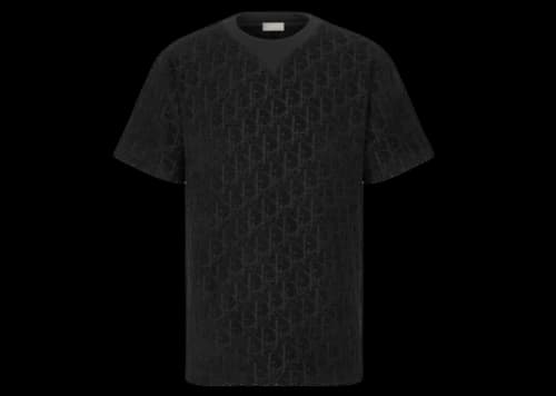 Dior Oversized Oblique T-shirt Black