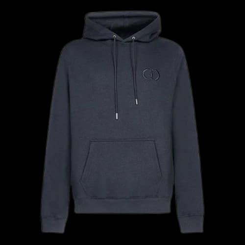 DIOR Logo Printing Loose Navy Blue