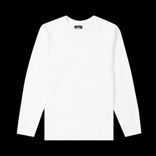 Stussy Stock Long-Sleeve Jersey 'White'
