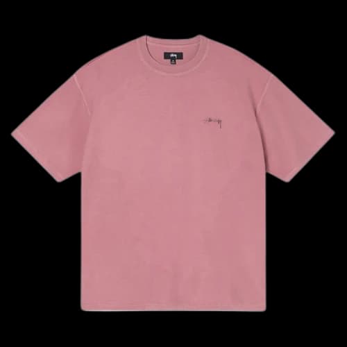 Stussy Lazy Tee 'Berry'