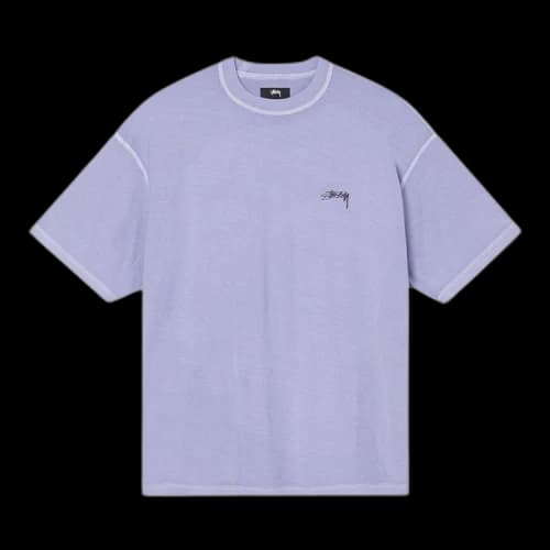 Stussy Pigment Dyed Inside Out Crew 'Lavender'