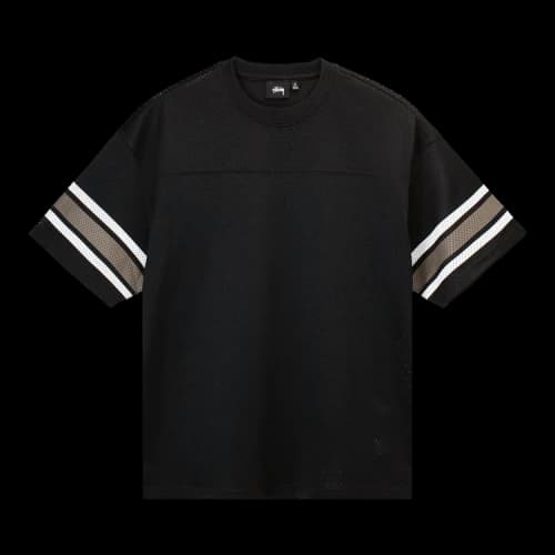 Stussy Mesh Football Jersey 'Black'