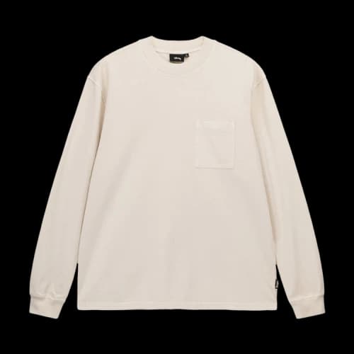 Stussy Pigment Dyed Mock Neck 'Natural'