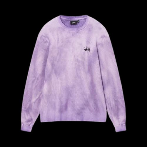 Stussy Basic Stock Long-Sleeve Thermal 'Lavender'