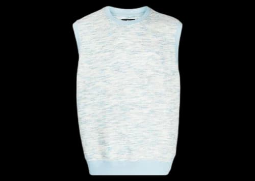 Stussy Marled Knitwear Vest Natural