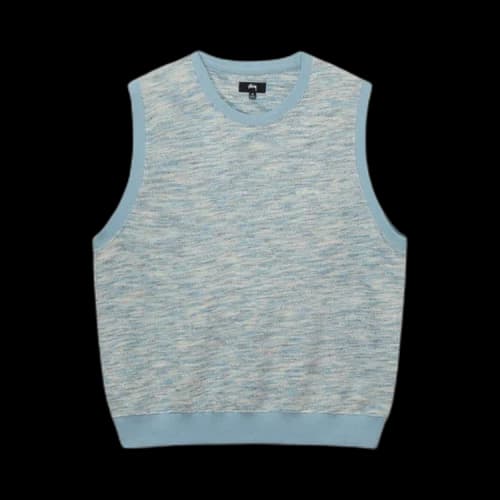 Stussy Marled Knit Vest 'Natural'