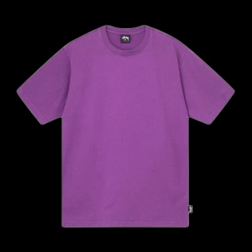 Stussy Pigment Dyed Crew Purple