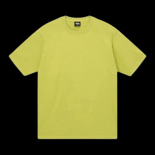 Stussy Pigment Dyed Crew 'Yellow'