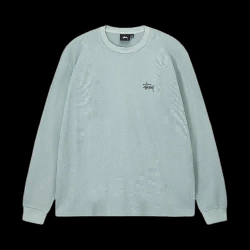 Stussy O'Dyed Long-Sleeve Thermal 'Grey'