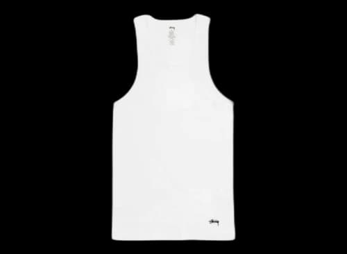 Stüssy Undershirt Tank 3 Pack White
