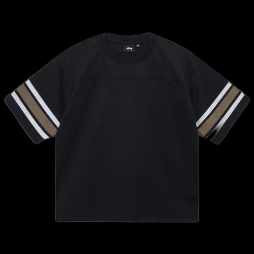Stussy Surfman Mesh Football Jersey 'Black'