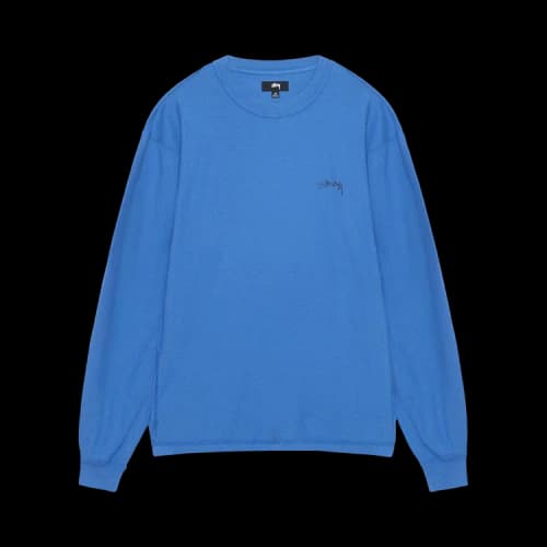 Stussy Lazy Long-Sleeve Tee 'Ocean'