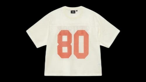 Stussy 80 Team Jersey Natural