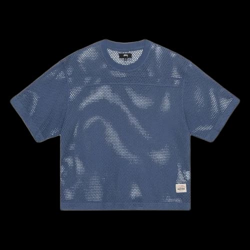 Stussy Mesh Jersey Crew Navy