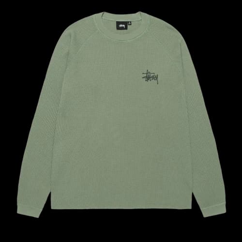 Stussy Basic Thermal Sage