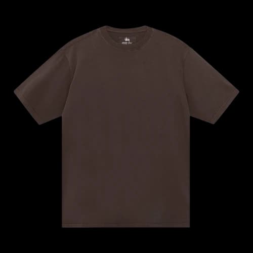 Stussy Garment Dyed Ss Tee 'Brown'
