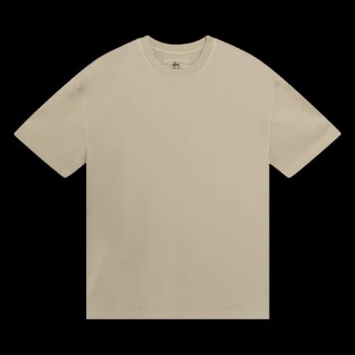 Stussy Garment Dyed Short-Sleeve Tee 'Tan'