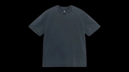 Stussy Garment Dyed S/S Tee Faded Black