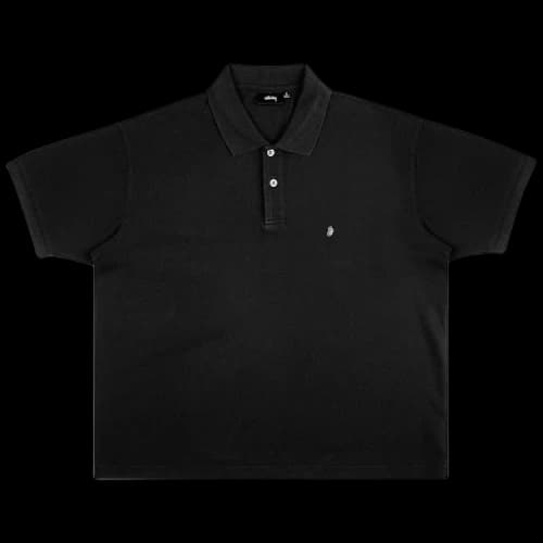 Stussy Classic Piqué Polo 'Black'