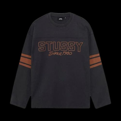 Stussy Football Crew Black