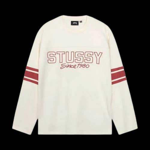 Stussy Football Crew Bone