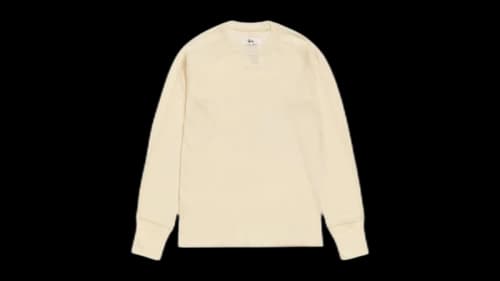 Stussy Wool Base Layer Thermal Ecru