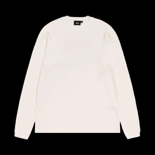 Stussy Mantra Raglan Thermal 'White'