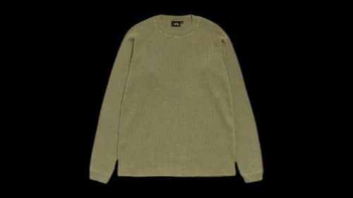 Stussy Mantra Raglan Thermal Olive