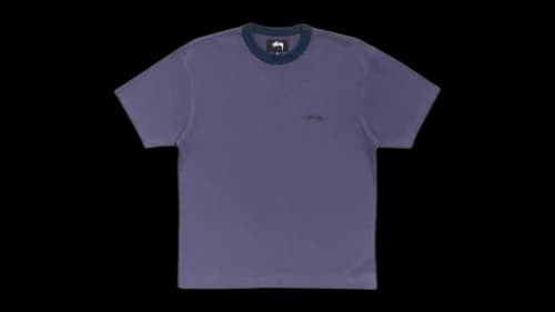 Stussy Ringer Tee Blueberry