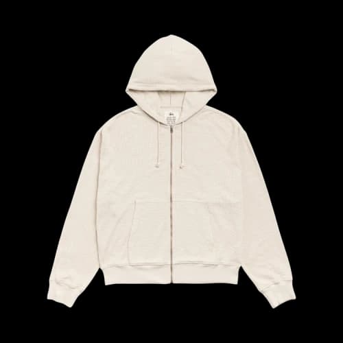 Stussy Lightweight Thermal Hoodie 'Bone'