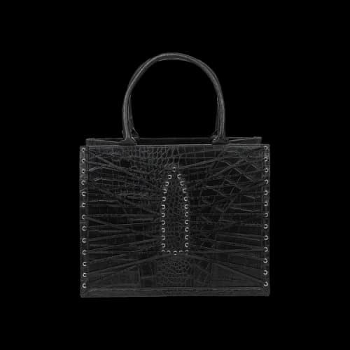 Who Decides War Arch Tote XL Messenger Bag 'Black'