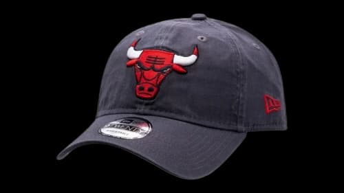 New Era NBA Chicago Bulls Core Classic 9Twenty Adjustable Cap Gray