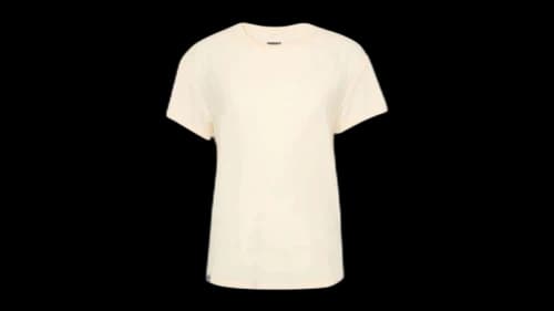 Hoka Women's Essential T-Shirt Eggnog