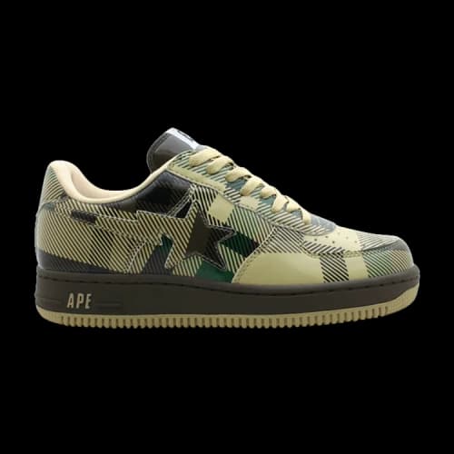 Bapesta FS-001 Low 'Beige Check'