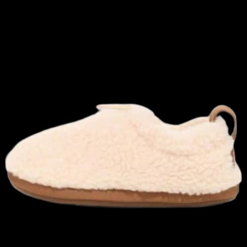 (TD) UGG Plushy Slippers 'Cream Brown'