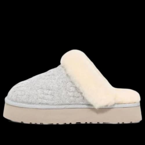UGG Disquette Felted Slipper 'Grey' (Women's)