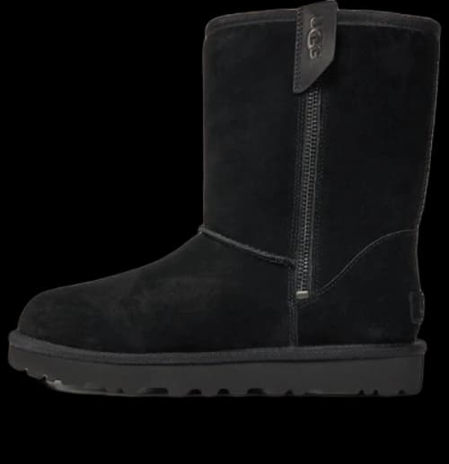 UGG Classic Short Bailey Zip Boot 'Black' (Women's)
