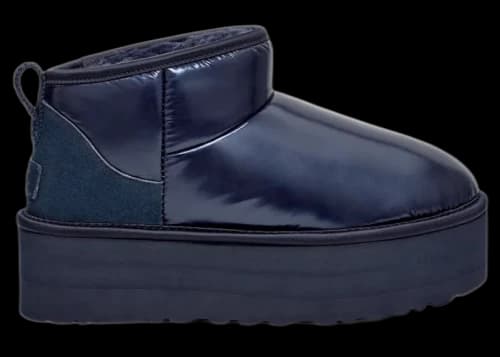 UGG Ultra Mini Platform Hi Shine Boot Navy Iridescent (Women's)