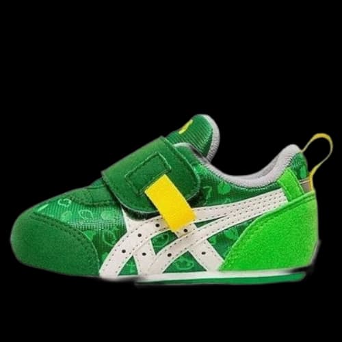(TD) ASICS Idaho Sports Pack Baby Running Shoes Green