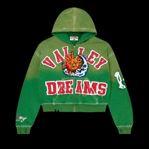 Vale Forever Sunny Zip Up 'Green'