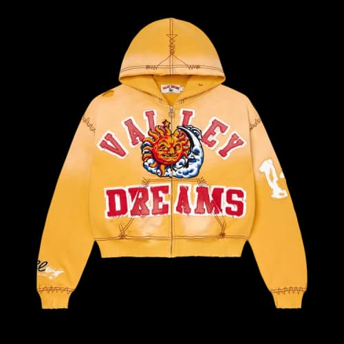 Vale Forever Sunny Zip Up 'Yellow'