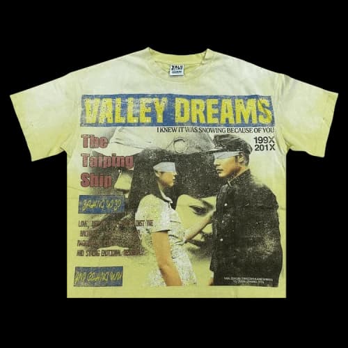 Vale Forever The Cross Bling Tee 'Yellow'