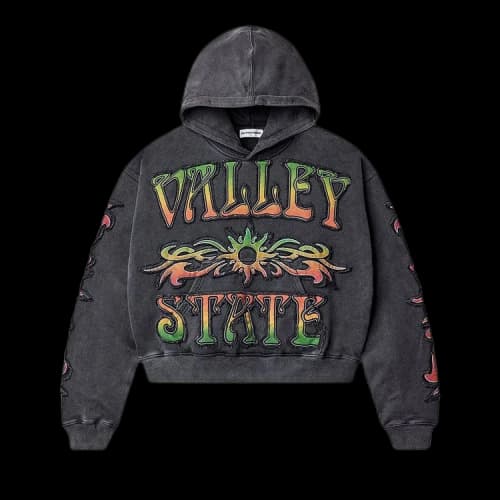 Vale Forever Tribal Pullover Hoodie 'Black'