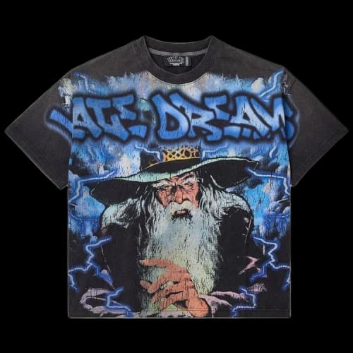 Vale Forever Wizard Big Tee 'Black/Blue'