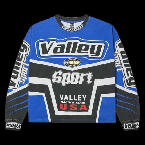 Vale Forever Motocroxxx Long-Sleeve T-Shirt 'Blue'