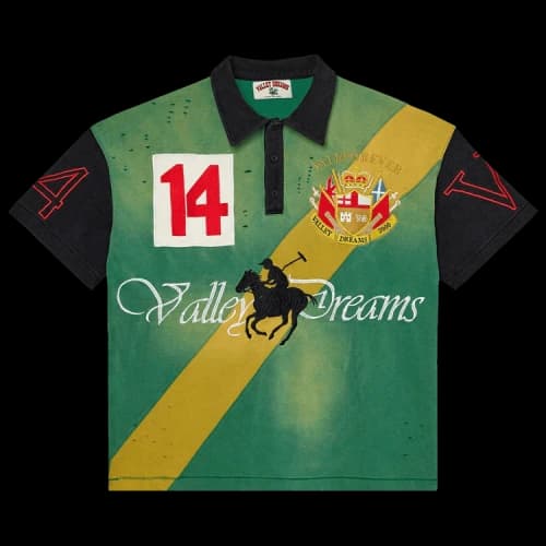Vale Forever Brazil Polo 'Green/Black/Yellow'