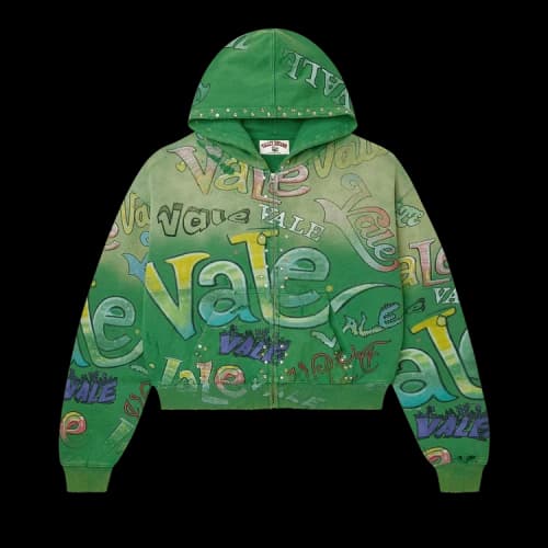 Vale Forever Spearmint Zip Up 'Green'