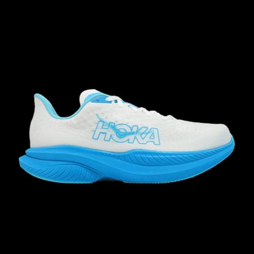 Hoka Mach 6 Wide 'White Skyward Blue'