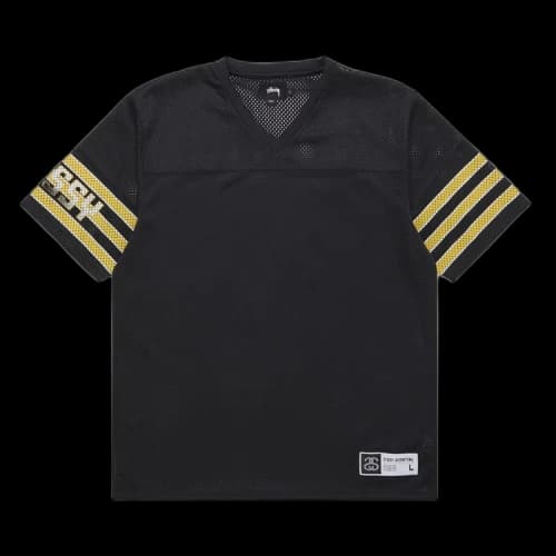 Stussy Sleeve Stripe Football 'Black'