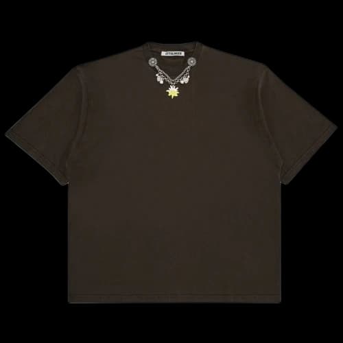Ottolinger Oversized Charm T-Shirt 'Dark Brown Wash'